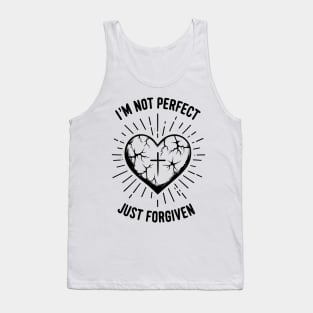 I'm Not Perfect Just Forgiven Tank Top